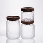 Набір банок для сипучих продуктів з бамбуковими кришками 400/600/800 мл 64486-11 - Зображення 3
