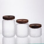 Набір банок для сипучих продуктів з бамбуковими кришками 400/600/800 мл 64486-11 - Зображення 4