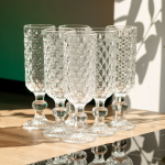 Набір келихів для шампанського 6 штук 160 мл скляні HP-19-103 - Зображення 4