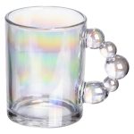 Набір чашок 6 шт для чаю та кави по 350 (мл) кружки скляні rainbow HP-19-ZD-4 - Зображення 2