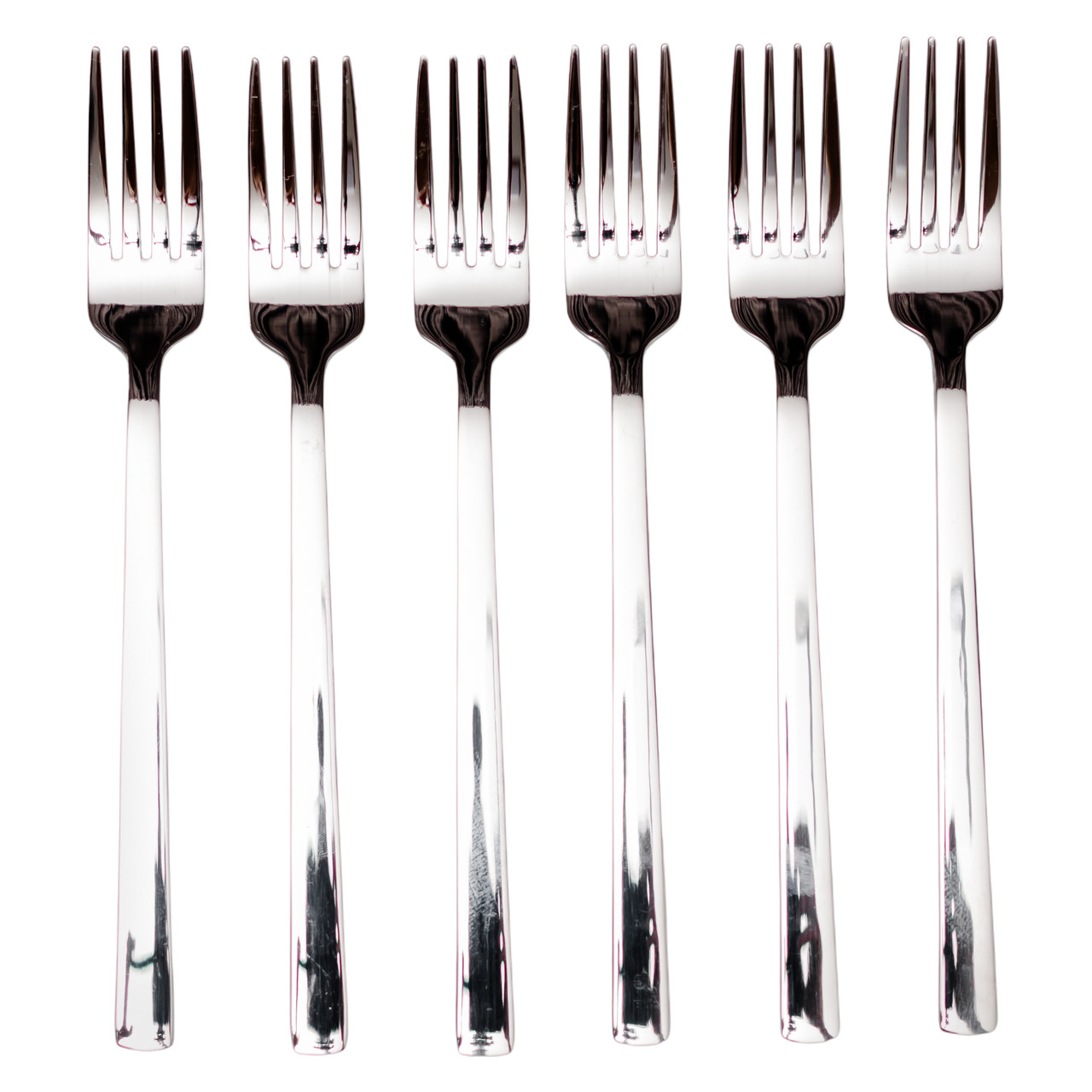 Набір десертних виделок 6 предметів 16 (см) Срібло HP-8-25 - Зображення 2