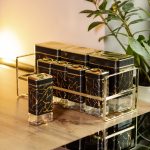 Набір для приправ та спецій на підставці 8 штук з кришками Чорний HP-1364 - Зображення 6