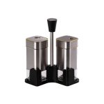 Набір для спецій на підставці 2 баночки для солі та перцю по 120 мл HP531T1005J