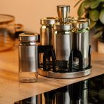 Набір ємностей для спецій на підставці 6 баночок по 120 мл HP1326 - Зображення 6