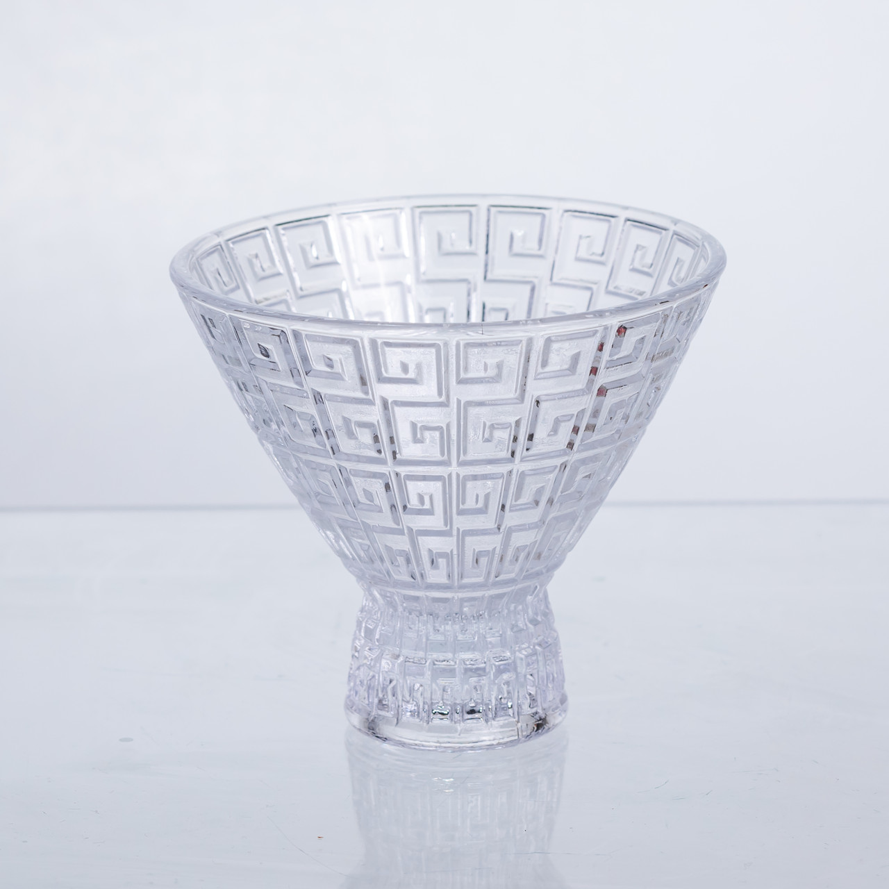 Набір креманок на ніжці 6 шт креманки скляні для десертів, морозива, желе набір 200 мл 64486-22 - Зображення 2