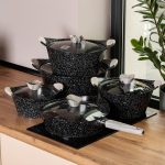 Набір посуду з 5 предметів, алюміній, товсте дно MGC HP-4-409 - Зображення 8