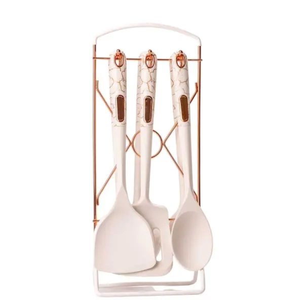 Стильний набір кухонного приладдя на підставці (6 штук) YRUR3