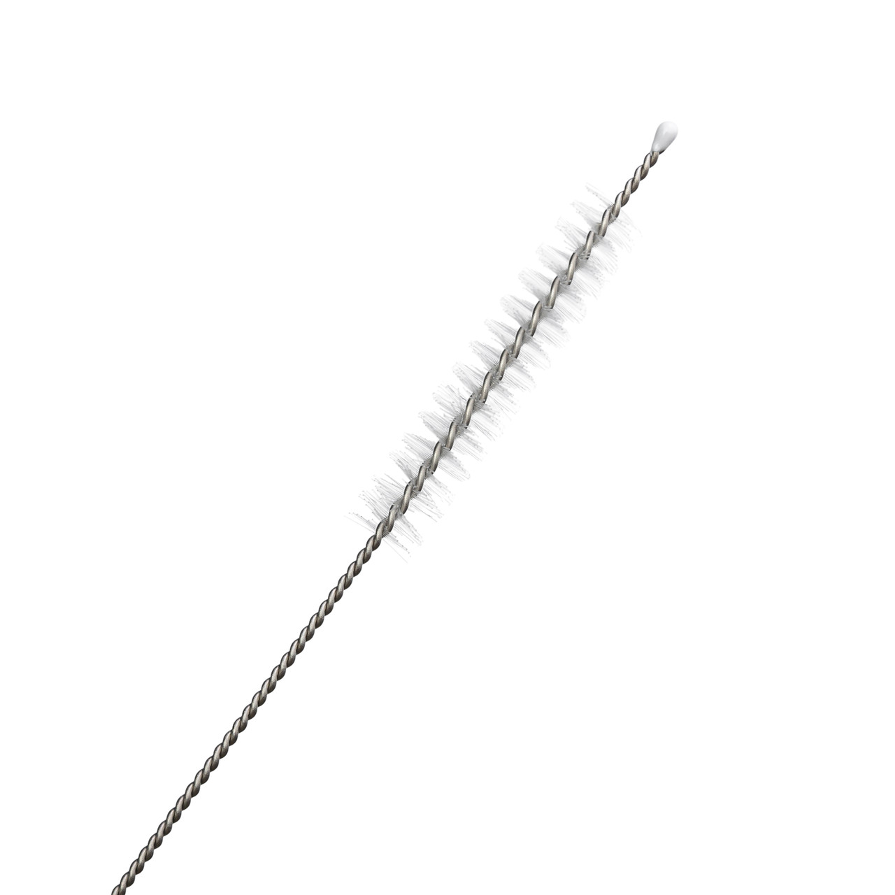 Набір багаторазових ложок-трубочок 6 шт для напоїв 19,5 см з щіткою Золотистий HP-20-56 - Зображення 4