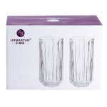 Набір склянок 6 штук 450 мл скляні прозорий HP517 - Зображення 3