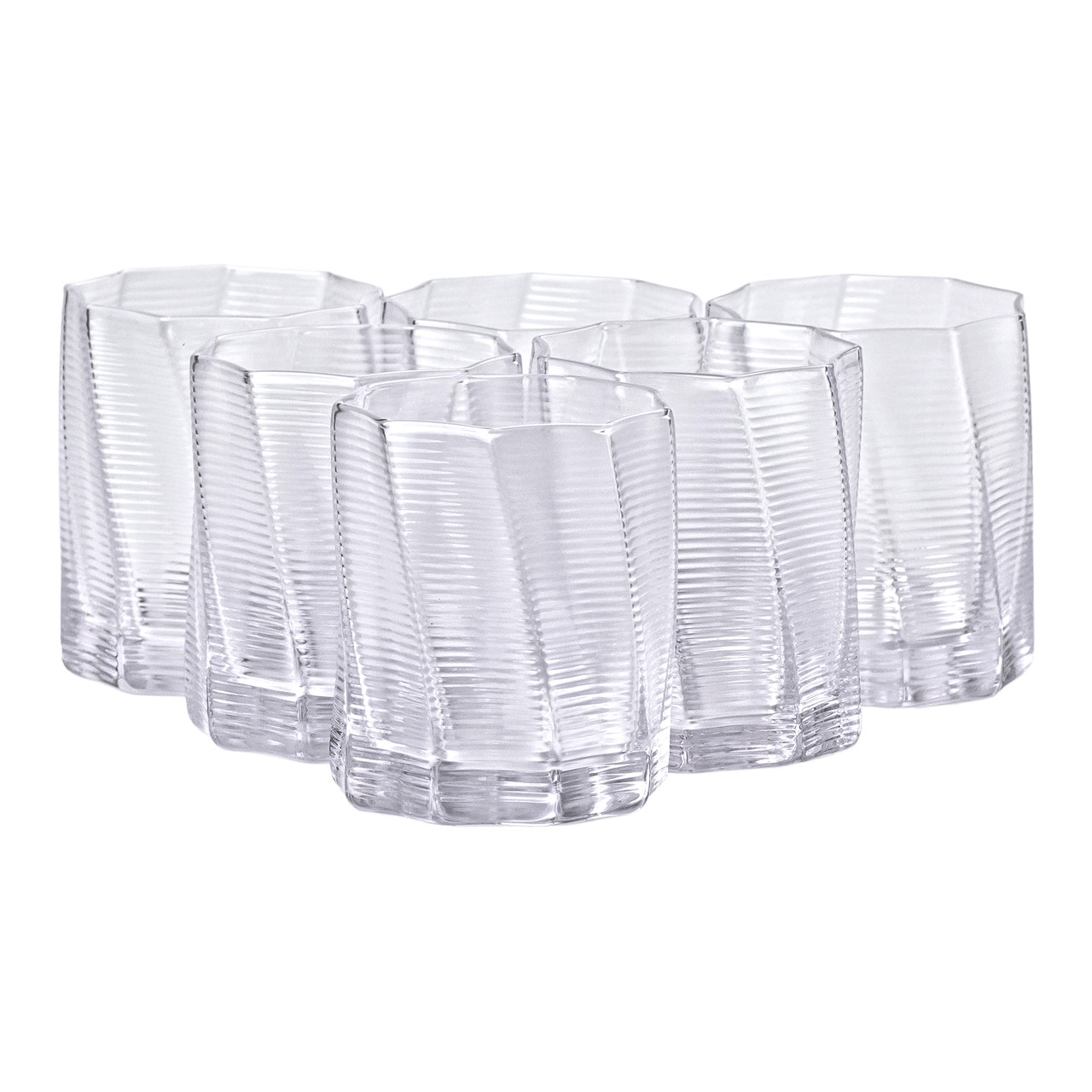 nabor_stakanov_6_shtuk_po_300_ml_dlya_limonadov_vody_soka_kokteyley-4 Набір із шести склянок об'ємом 300 мл для лимонаду, соку та коктейлів HP-16-15 - Зображення 1