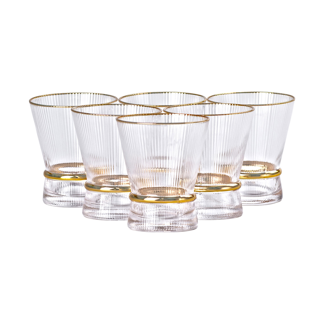 nabor_stakanov_6_shtuk_po_300_ml_dlya_limonadov_vody_soka_kokteyley-5 Набір із шести склянок об'ємом 300 мл для лимонаду, соку та коктейлів HP-16-5 - Зображення 1