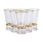 Набір з 6 склянок, 400 мл, для лимонаду, води, соку та коктейлів HP-16-9