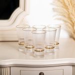 Набір з 6 склянок, 400 мл, для лимонаду, води, соку та коктейлів HP-16-9 - Зображення 3