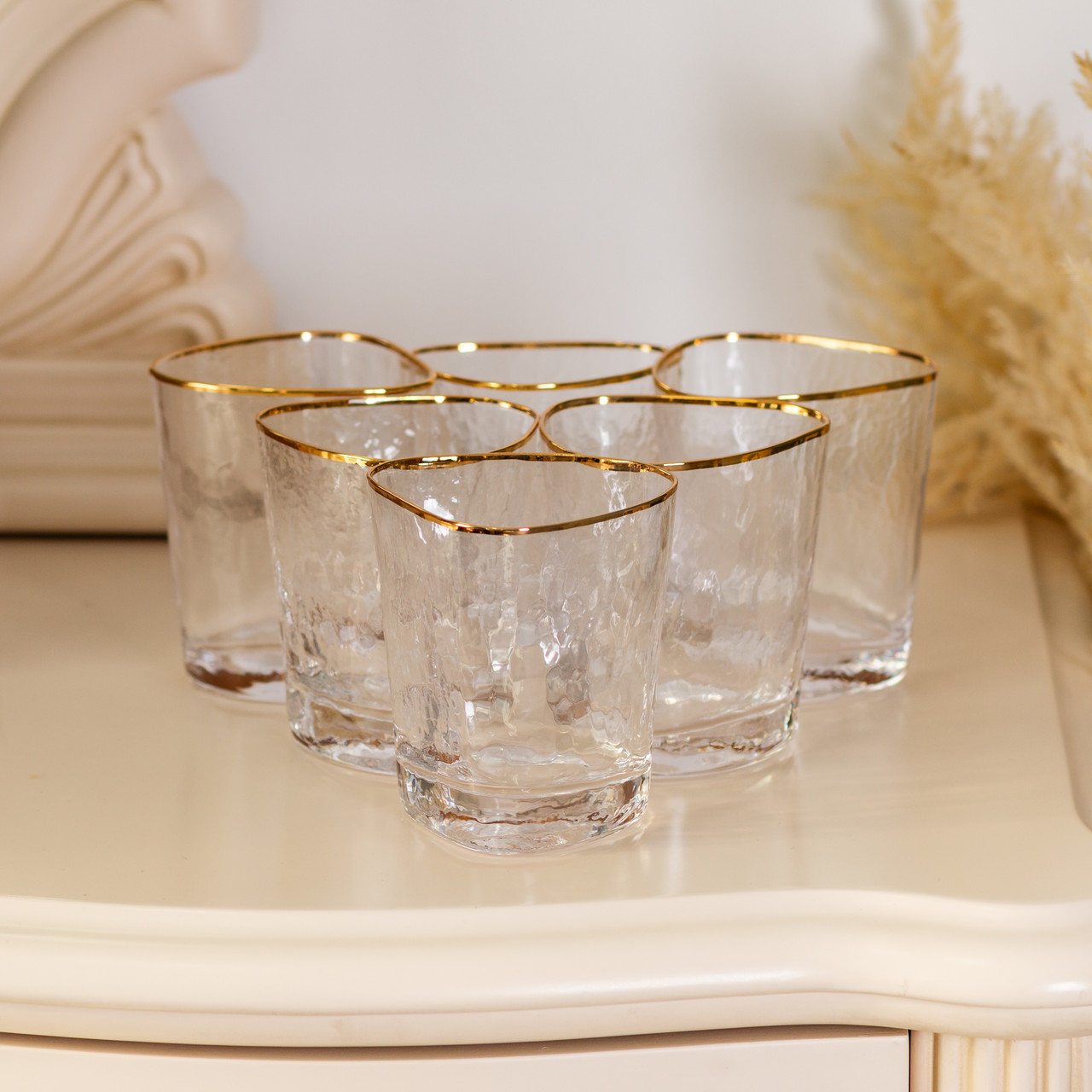 Набір з 6 склянок, 400 мл, для лимонаду, води, соку та коктейлів HP-16-26 - Зображення 4