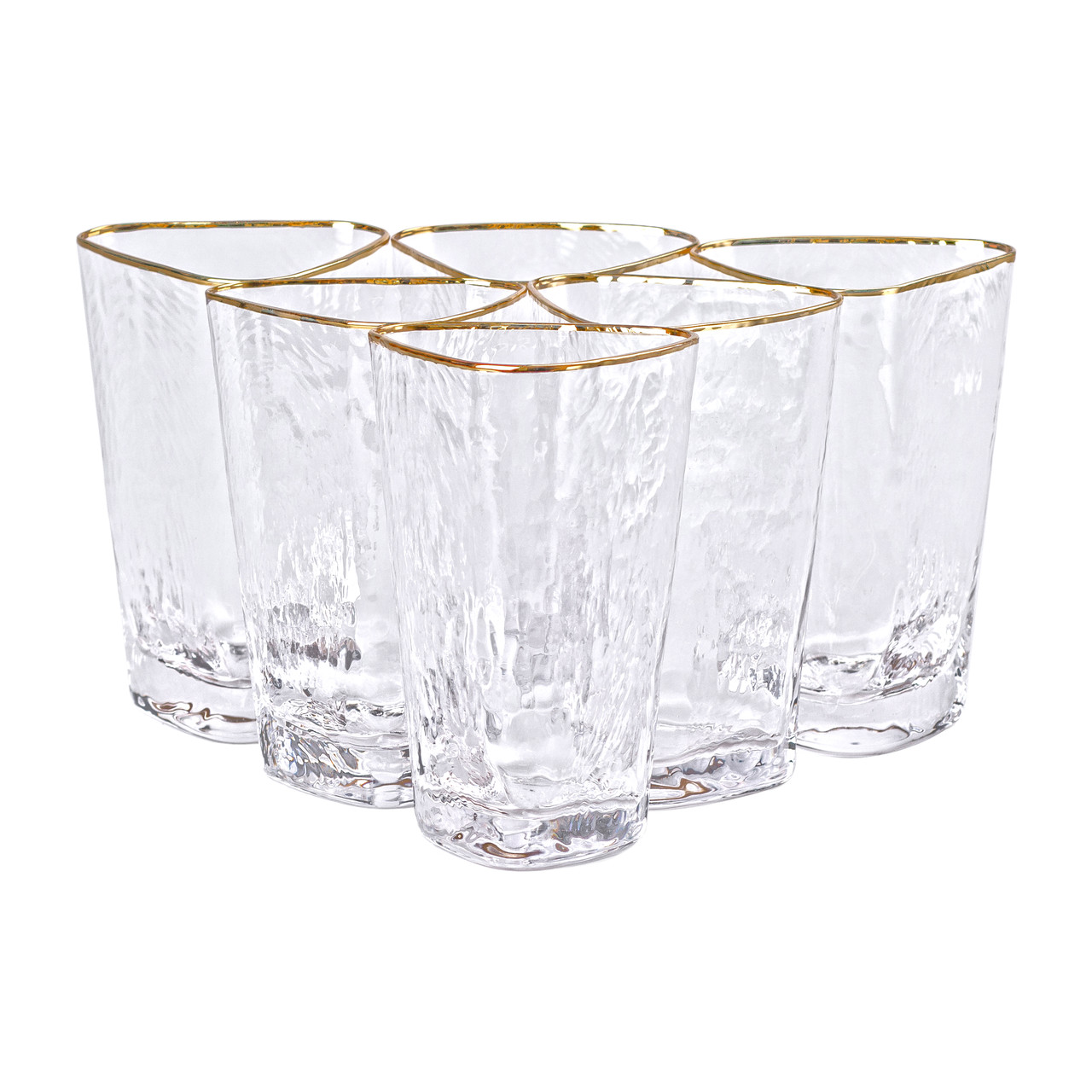 nabor_stakanov_6_shtuk_po_450_ml_dlya_limonadov_vody_soka_kokteyley Набір з 6 склянок, 450 мл, для лимонаду, води, соку та коктейлів HP-16-25 - Зображення 1