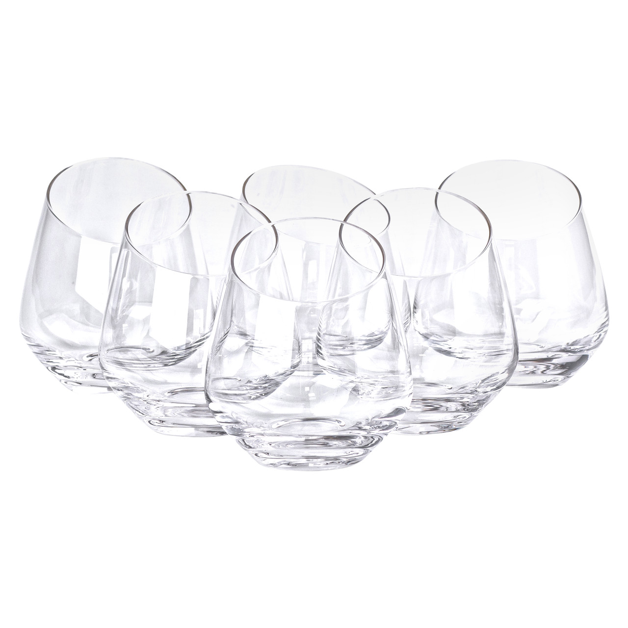 Набір із 6 склянок для віскі, 450 мл, товсте дно HP-16-21 - Зображення 1