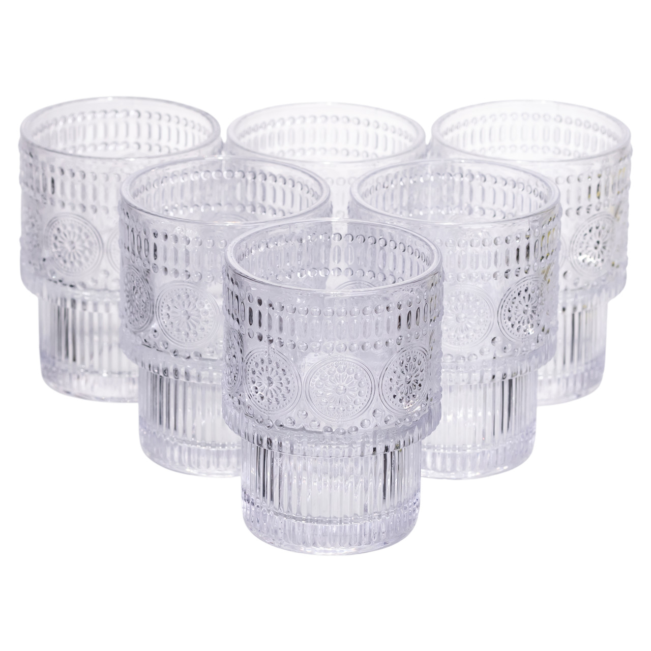 nabor_steklyannyh_stakanov_6_sht_200_ml_dlya_limonadov_soka_vody_kokteyley_stakany_iz_tolstogo_stekla-8 Набір скляних склянок 6 (шт) 200 (мл) для лимонадів, соку, води, коктейлів склянки з товстого скла HP-19-178-3 - Зображення 1