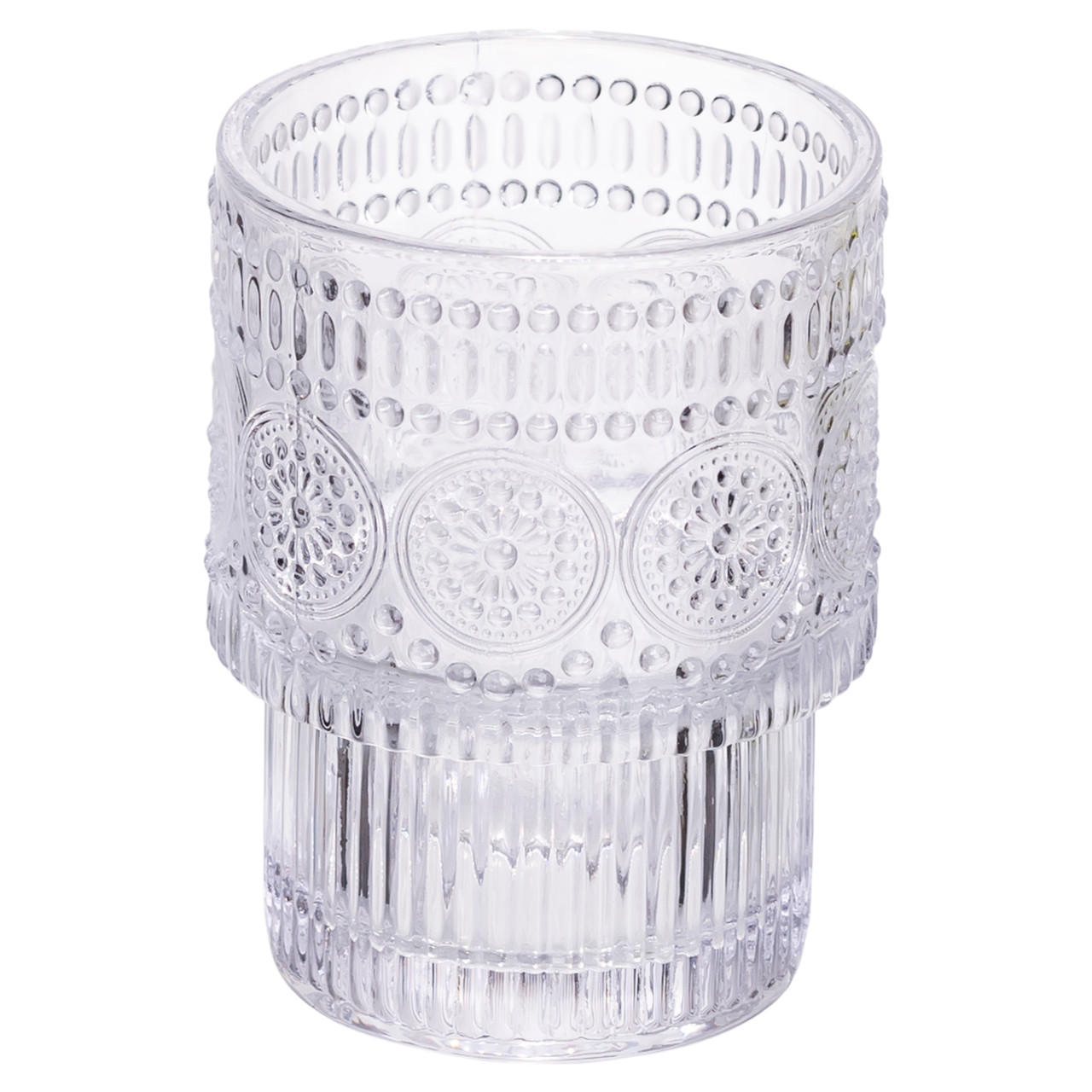 Набір скляних склянок 6 (шт) 200 (мл) для лимонадів, соку, води, коктейлів склянки з товстого скла HP-19-178-3 - Зображення 2