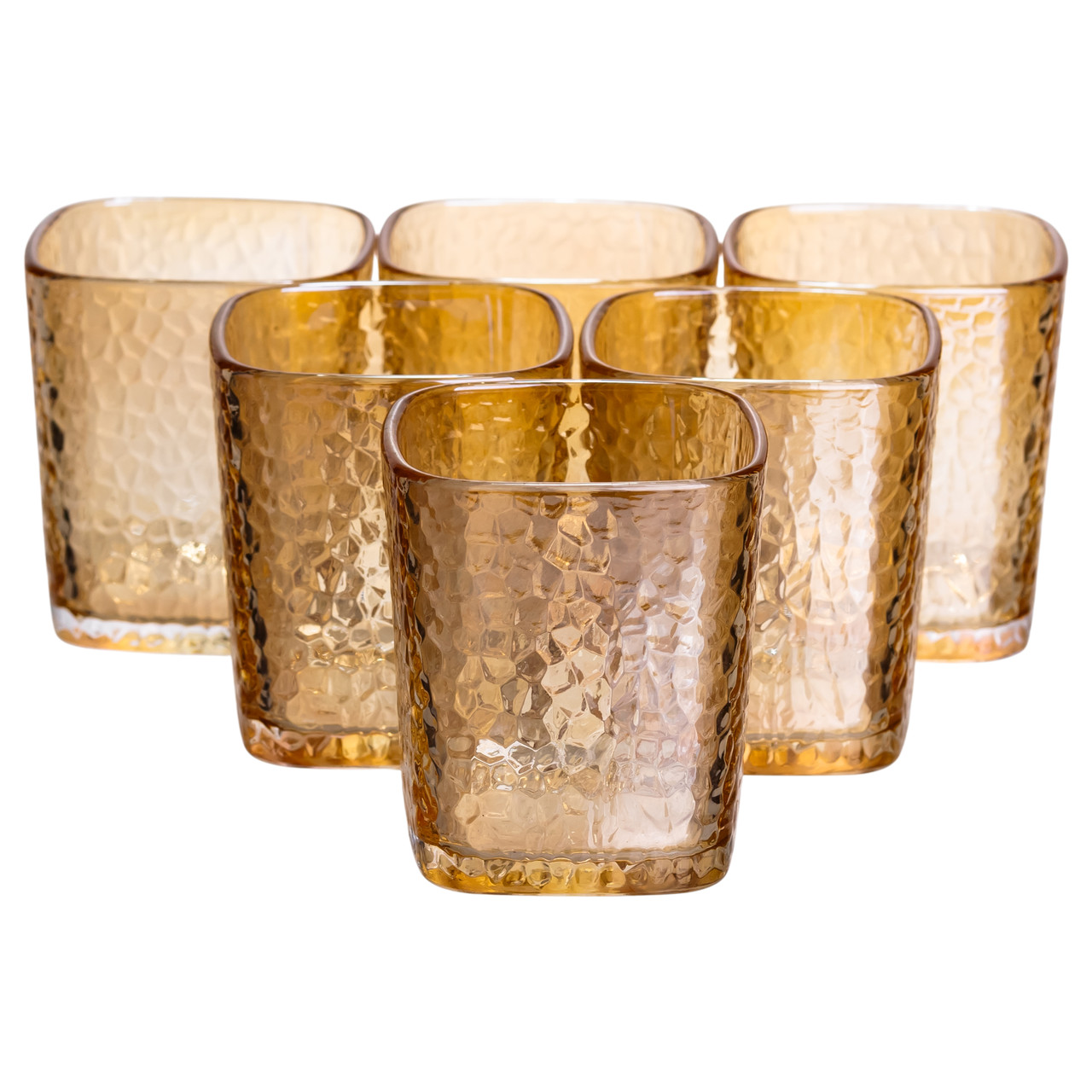 nabor_steklyannyh_stakanov_6_sht_250_ml_dlya_limonadov_soka_vody_kokteyley_korichnevyy-8 Набір склянок 6 (шт) 250 (мл) для лимонадів, соку, води, коктейлів Коричневий HP-19-AY-3 - Зображення 1