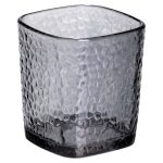 Набір скляних склянок 6 (шт) 250 (мл) для лимонадів, соку, води, коктейлів Сірий HP-19-AY-4 - Зображення 3