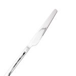 Набір столових ножів 6 штук з нержавіючої сталі 23 (см) Срібло HP-8-26 - Зображення 4