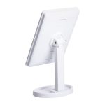 Настільне дзеркало з підсвічуванням 22 LED для макіяжу 21х16 см прямокутне на ніжці USB Біле HP-10-4AW - Зображення 2