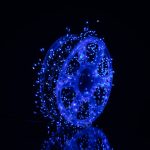 Новорічна гірлянда Хвойна лапа кімнатна роса 100 м 3000 LED зелений провід Синє сяйво D3000L100MGBL - Зображення 4