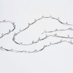 Новорічна гірлянда кімнатна нитка 14 м 160 LED кімнатна гірлянда білий провід Жовте світло W160LED16MWY - Зображення 4