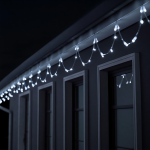 Новорічна гірлянда кімнатна нитка 18 м 180 LED білий провід Білий W180LED18MWW - Зображення 3