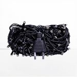 Новорічна гірлянда кімнатна нитка 18 м 180 LED кімнатна гірлянда чорний провід Жовте світло W180LED18MBY - Зображення 5