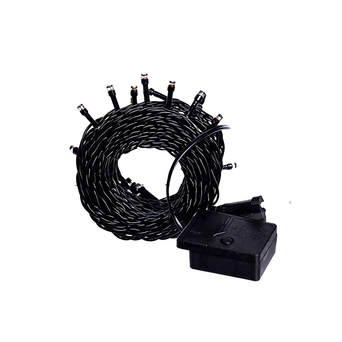 Новорічна гірлянда штора 3х2 м 144 LED кімнатна білий провід Жовтий ZWM32144LEDY - Зображення 4