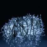 Вулична гірлянда Бахрома 36 м 600 LED білий провід Біле сяйво 36MWW - Зображення 6