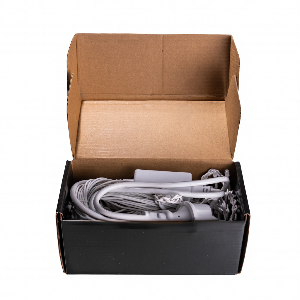 Новорічна гірлянда вулична Бахрома 6 м 105 LED білий провід Мультиколор 6MWMLNEW - Зображення 3