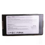 Новорічна гірлянда вулична Бахрома 6 м 105 LED білий провід Мультиколор 6MWMLNEW - Зображення 4