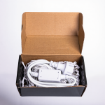 Новорічна гірлянда вулична Бахрома 6 м 105 LED білий провід Синій 6МWBL - Зображення 5