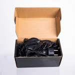 Новорічна гірлянда вулична Бахрома 6 м 105 LED чорний провід Синій 6МBBL - Зображення 4