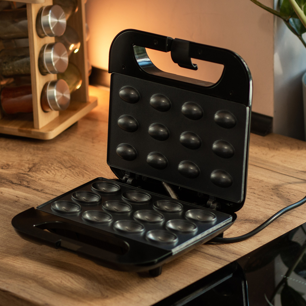 Електрична горішниця Sokany 750 Вт з антипригарним покриттям SK-08068 - Зображення 6