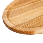 Овальна дошка 35×25 см для подачі нарізок, ясен T26W250 - Зображення 3
