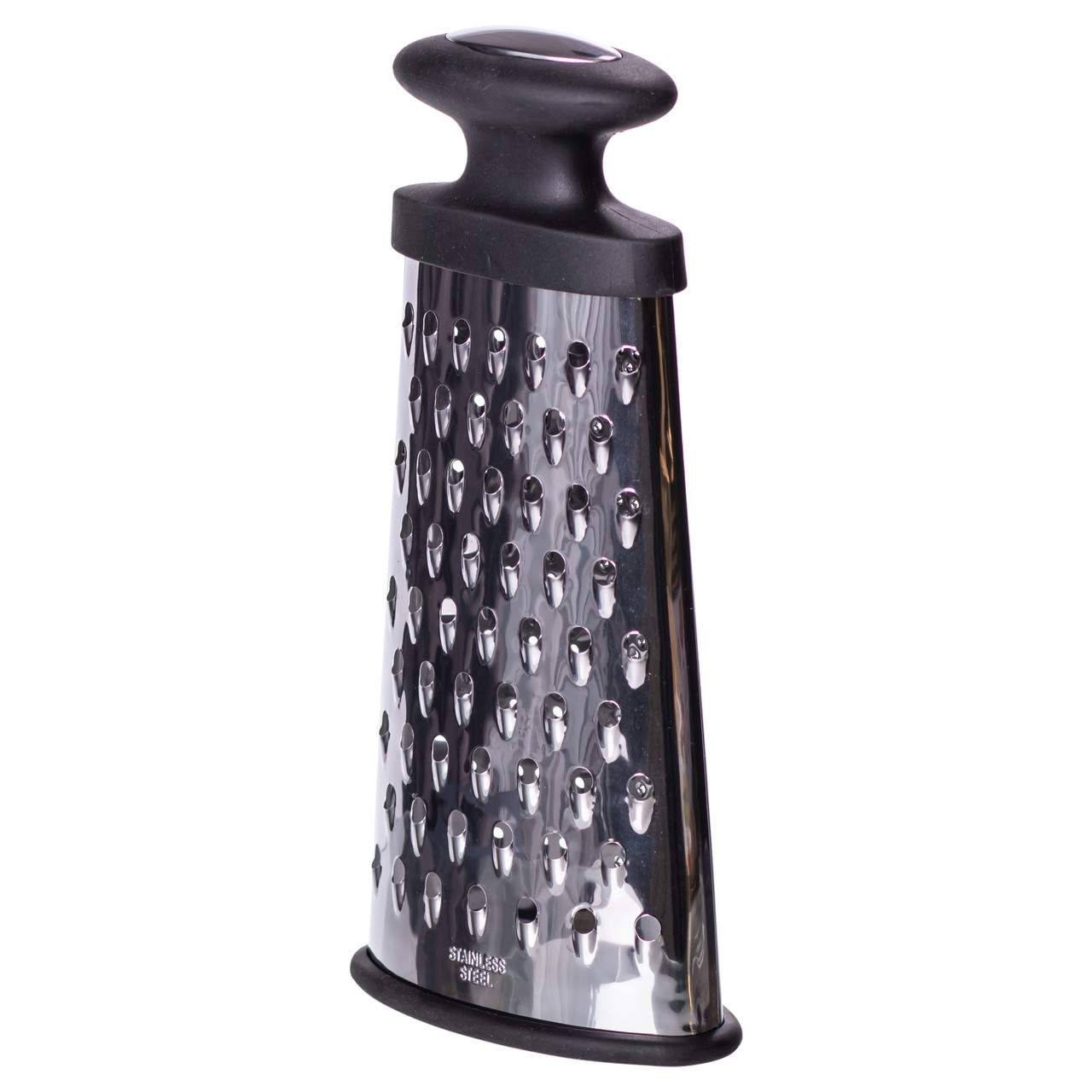 Овальна терка для овочів і фруктів 12×6×24 (см) багатофункціональна з нержавіючої сталі HP-8-15 - Зображення 3