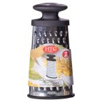 Овальна терка для овочів і фруктів 12×6×24 (см) багатофункціональна з нержавіючої сталі HP-8-15 - Зображення 6