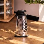 Овальна терка для овочів і фруктів 8×4×15,5 (см) багатофункціональна з нержавіючої сталі HP-8-16 - Зображення 5