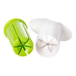 Овочерізка ручна 11×6×11 см кругла універсальна овочерізка механічна мультирізка для овочів і фруктів HP-8-72 - Зображення 4