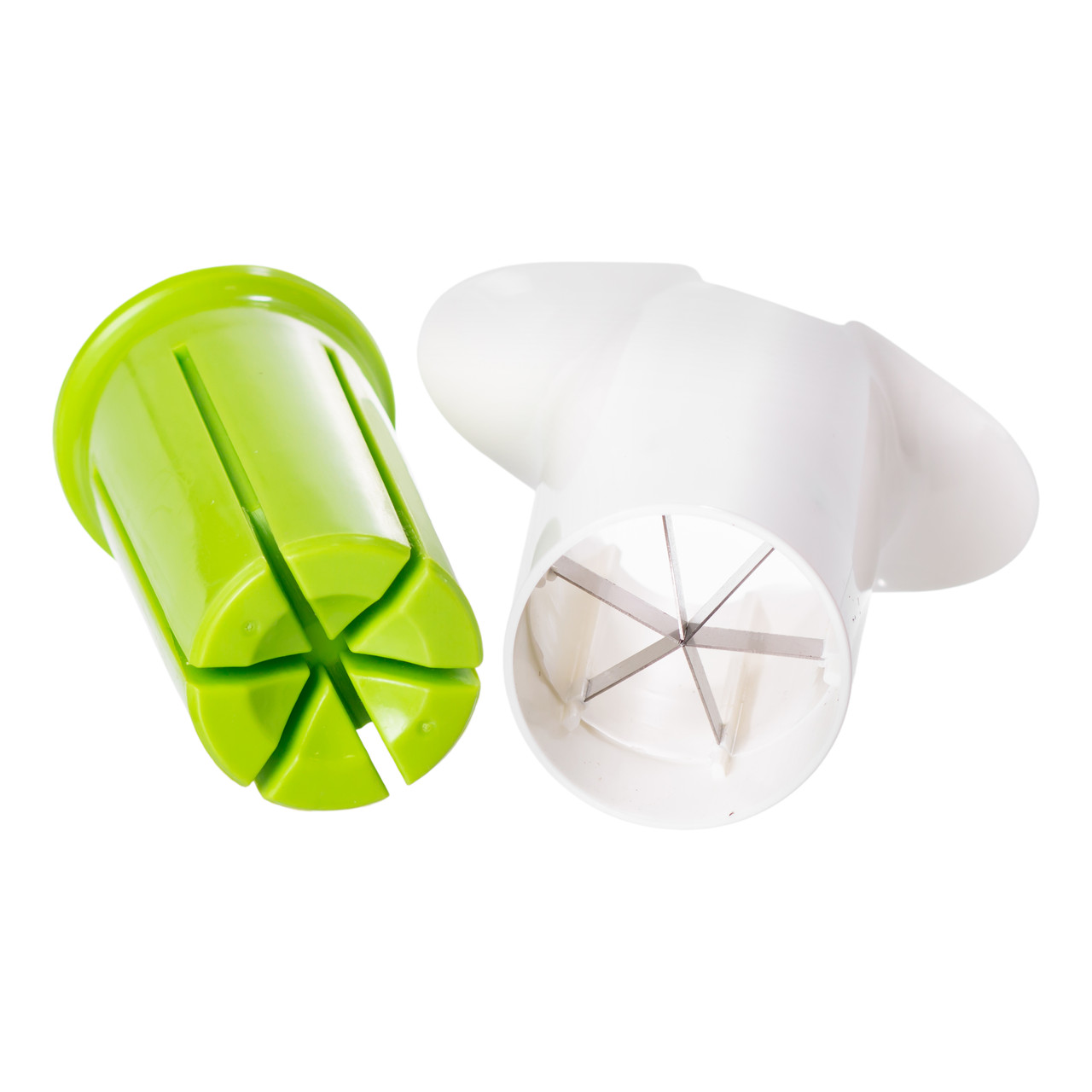 Овочерізка ручна 11×6×11 см кругла універсальна овочерізка механічна мультирізка для овочів і фруктів HP-8-72 - Зображення 4