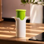 Овочерізка ручна 11×6×11 см кругла універсальна овочерізка механічна мультирізка для овочів і фруктів HP-8-72 - Зображення 8