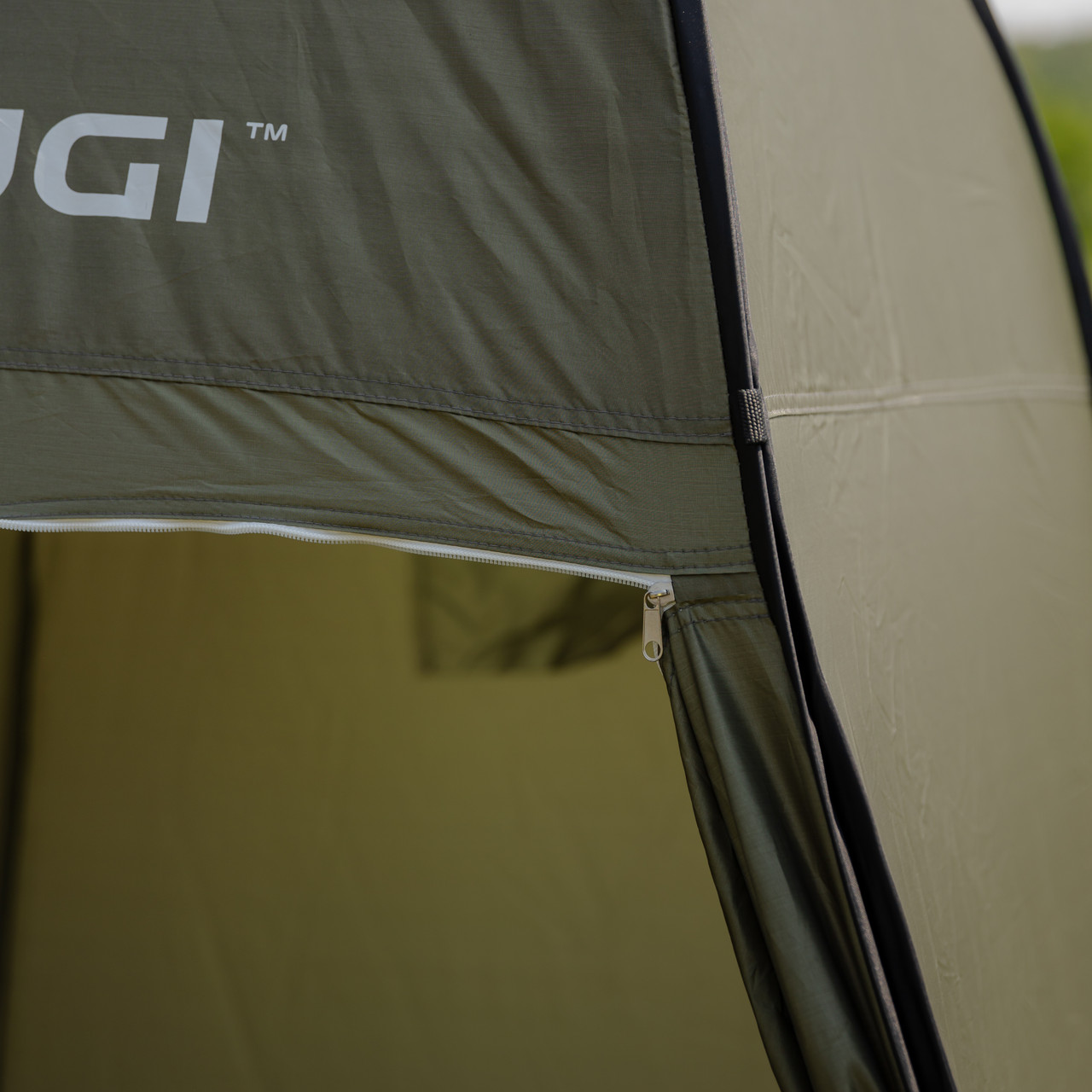 Намет душ-туалет для кемпінгу автомат 120×120×190 (см) тент для душу та туалету туристичний LU-015DGR Хакі - Зображення 5