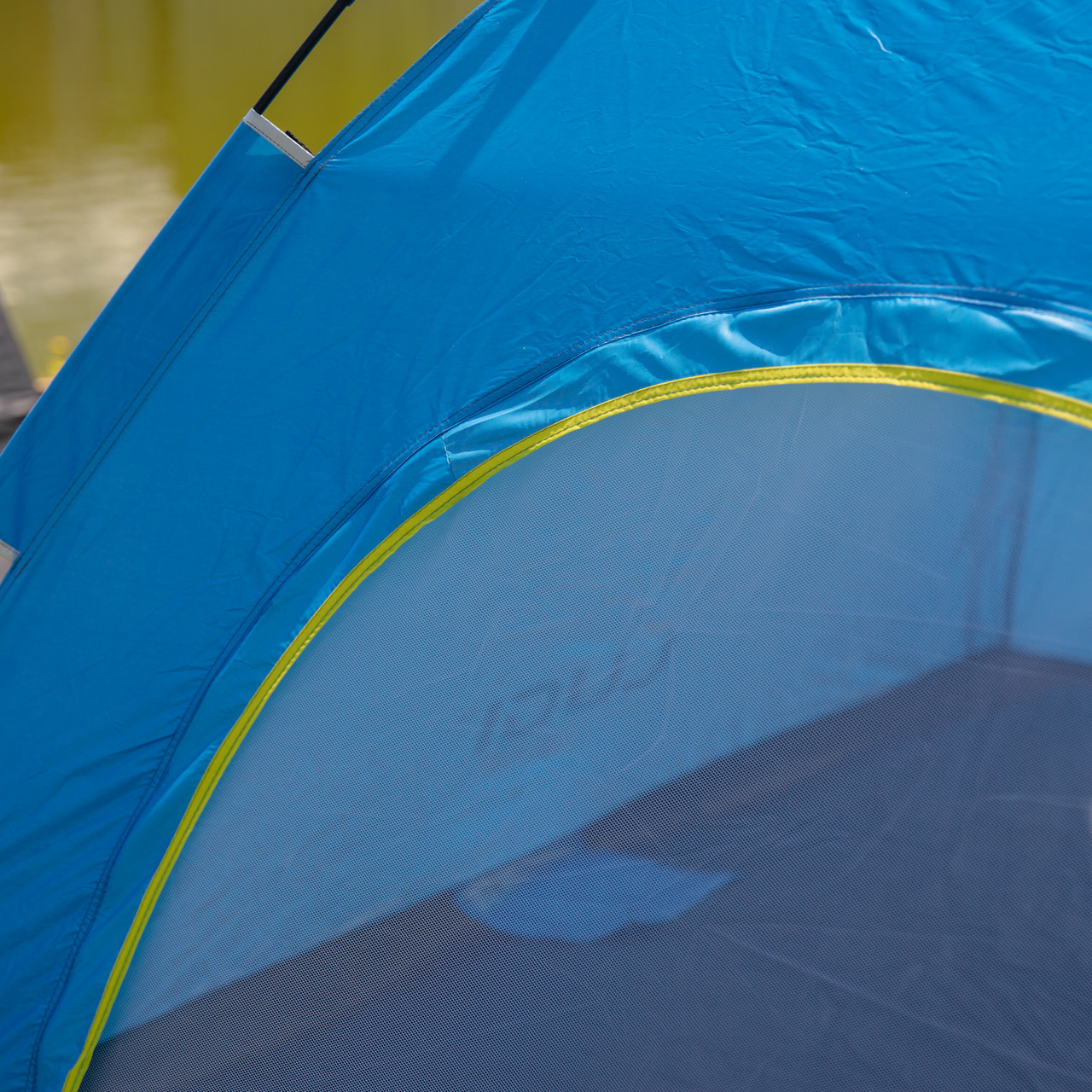 Намет кемпінговий 2 на 2 метри автоматичний для риболовлі походу туристичний LU-019BL Блакитний - Зображення 5