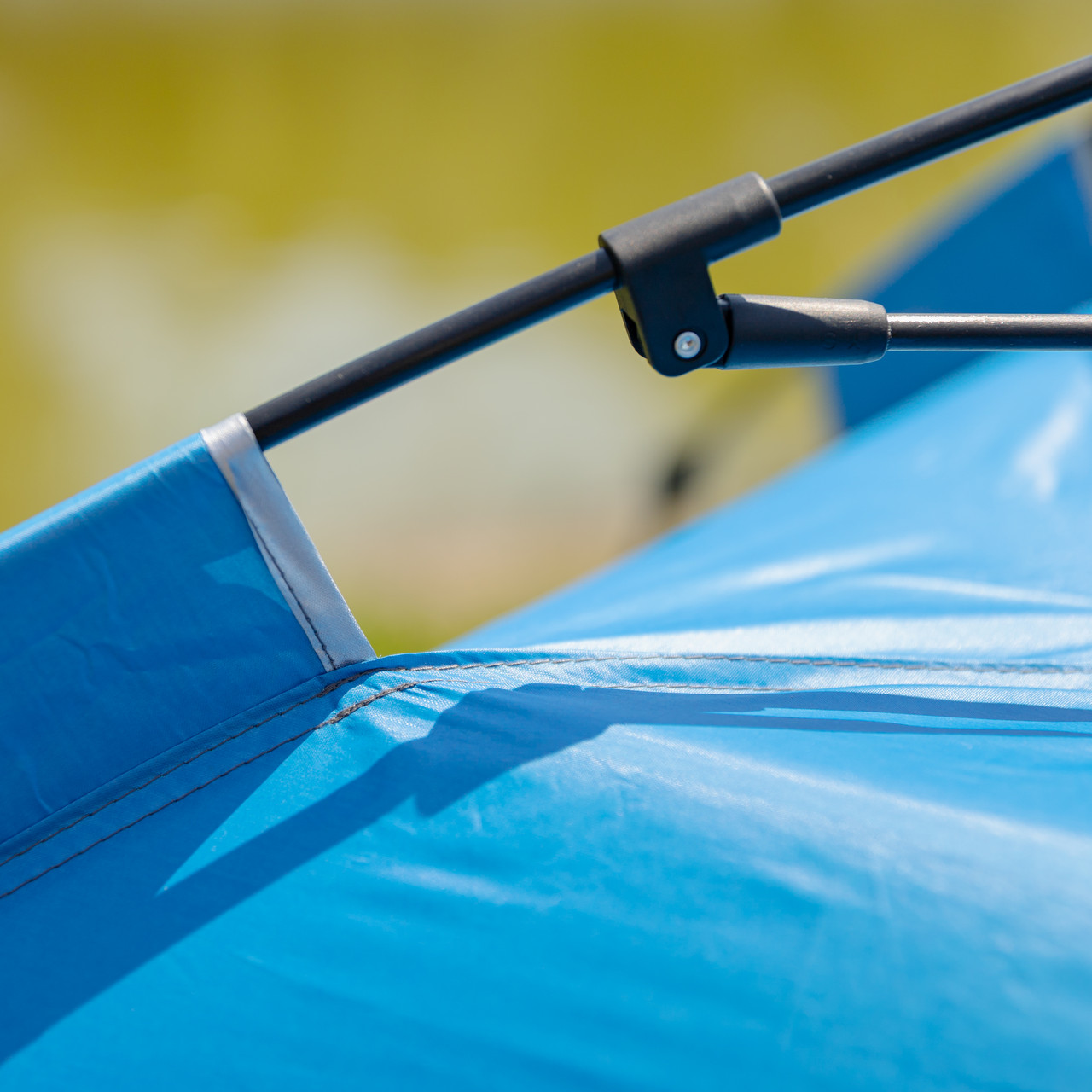 Намет кемпінговий 2 на 2 метри автоматичний для риболовлі походу туристичний LU-019BL Блакитний - Зображення 9