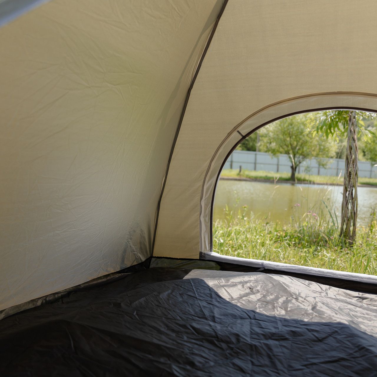 Намет кемпінговий 2 на 2 метри автоматичний для риболовлі походу туристичний LU-019GR Зелений - Зображення 4