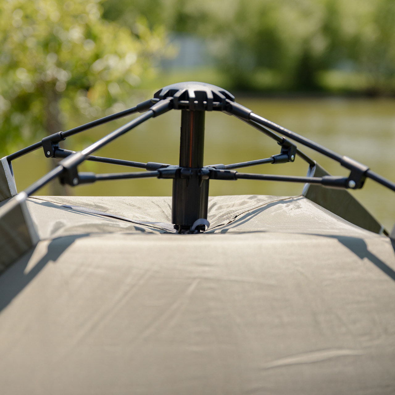 Намет кемпінговий 2 на 2 метри автоматичний для риболовлі походу туристичний LU-019GR Зелений - Зображення 6