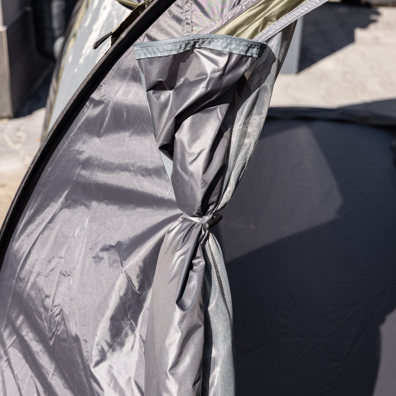 Намет туристичний 245×145×100 (см) кемпінговий для риболовлі 2 х місний Зелений LU-030GR - Зображення 7